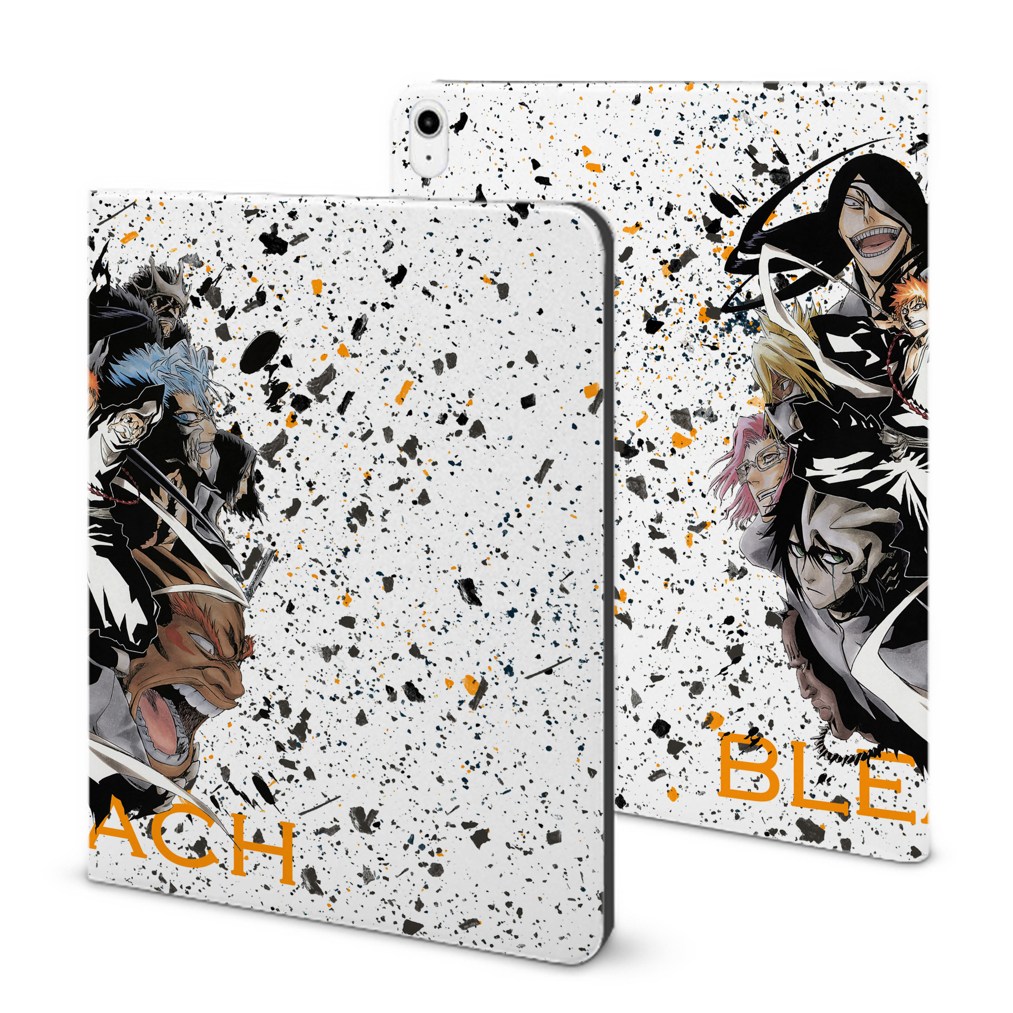 （画像用） ブリーチ BLEACH IPadケース ペンホルダー付き ブックスタイルデザイン